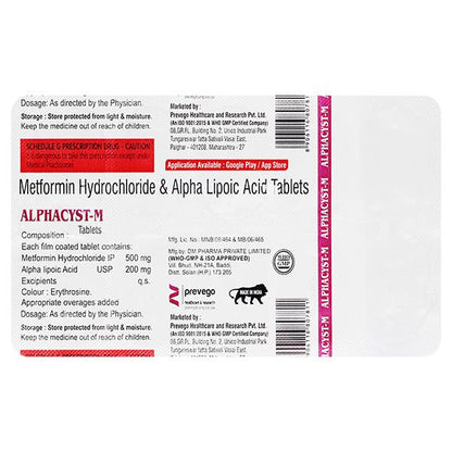 ALPHACYST M Tablet 10's
