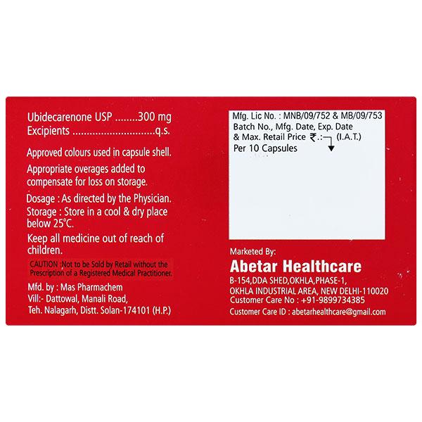 ZOQZYM 300 Softgel capsule 10's