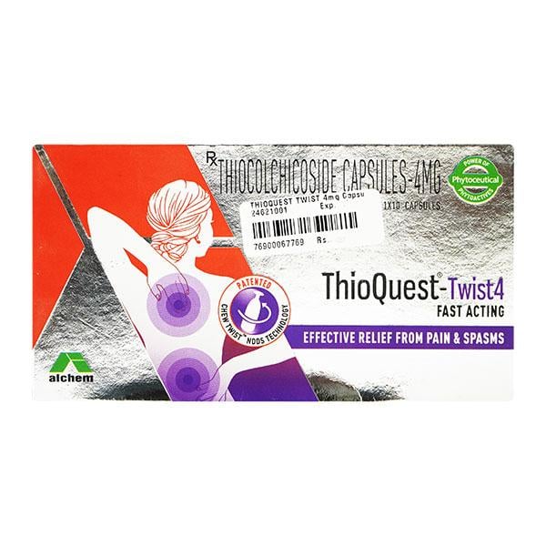 THIOQUEST TWIST 4mg Capsule 10's