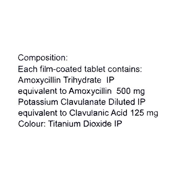 PEXOCLAV 625 Tablet 10's