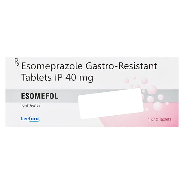 ESOMEFOL 40mg Tablet 10's