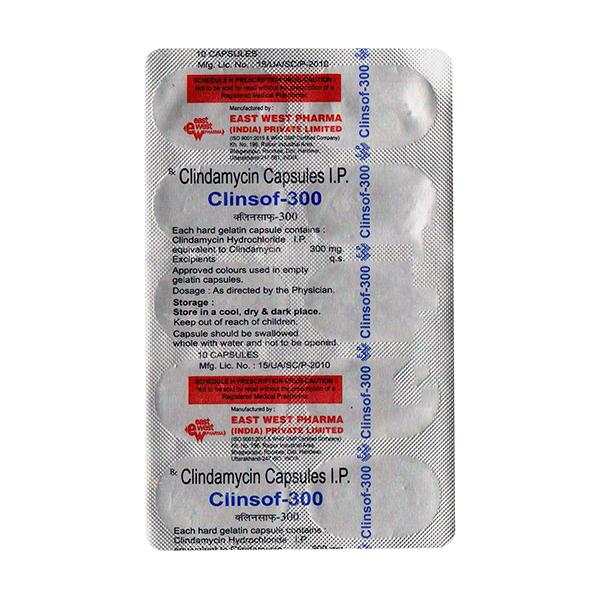 CLINSOF 300 Capsule 10's