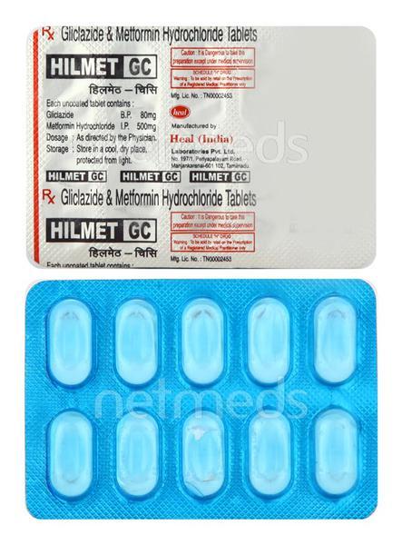 Hilmet GC Tablet 10'S
