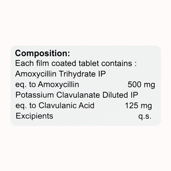Cavmox 625mg Tablet 6'S