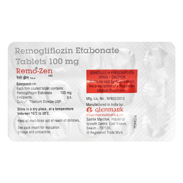 REMO ZEN 100 Tablet 15's