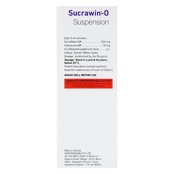 SUCRAWIN O Suspension 200ml
