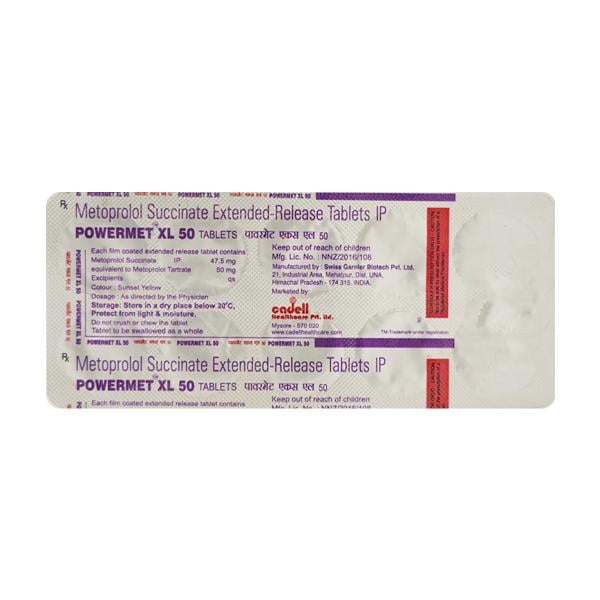 POWERMET XL 50 Tablet 10's