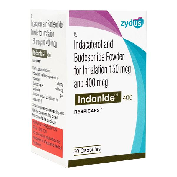 INDANIDE 400 Respicap 30's