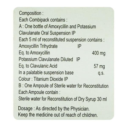 AMOKAV DUO Dry Syrup 30ml