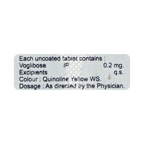 GLIBOCER 0.2 Tablet 10's