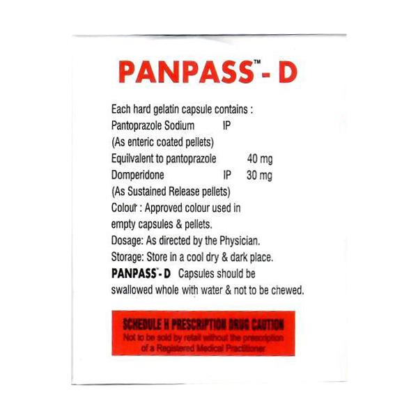 PANPASS D Capsule 10's