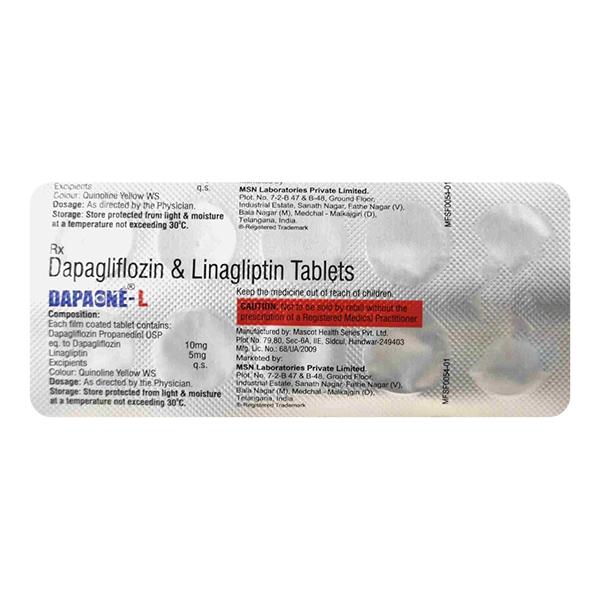 DAPAONE L Tablet 10's