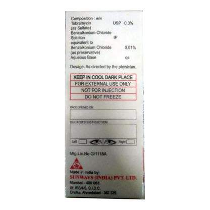 Nebracin Eye Drops 5ml