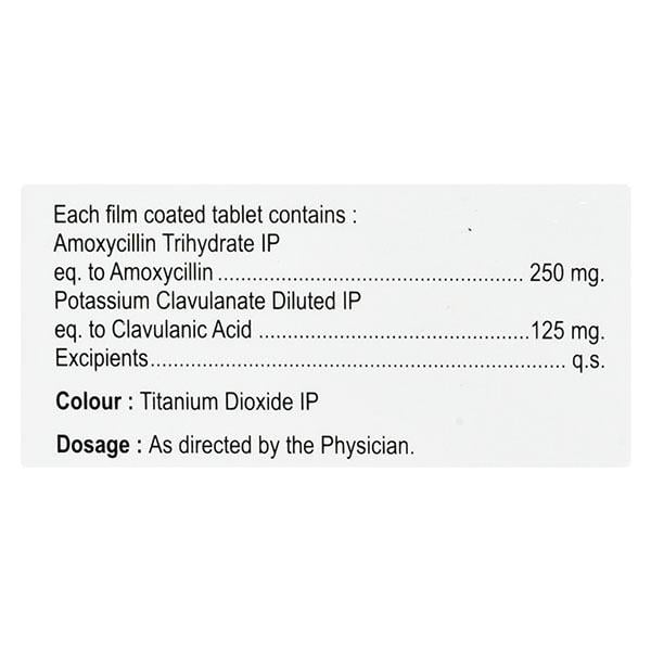 LACTOCLAAV 375 Tablet 10's