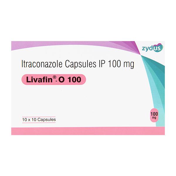 LIVAFIN O 100 Capsule 10's