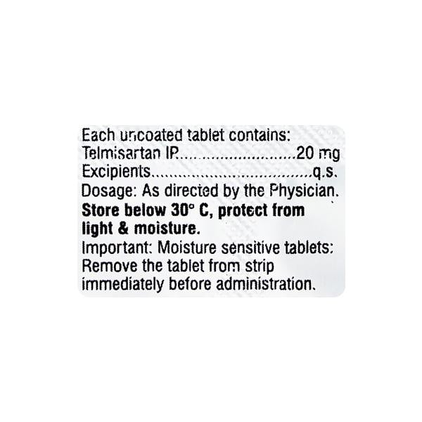 Tsart 20mg Tablet 15'S