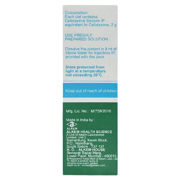 TAXIM 2gm Injection 1's