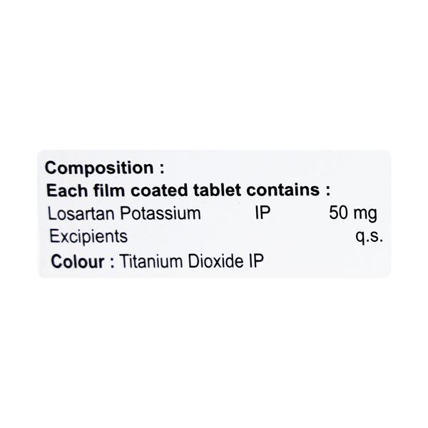 Lostan 50mg Tablet 10'S