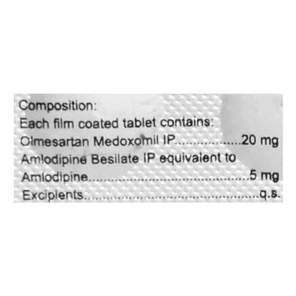 Olmin A 20mg Tablet 10'S