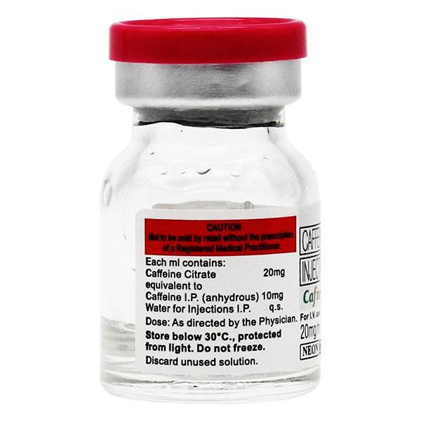 CAFNEON 20mg Injection 1ml