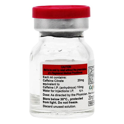 CAFNEON 20mg Injection 1ml