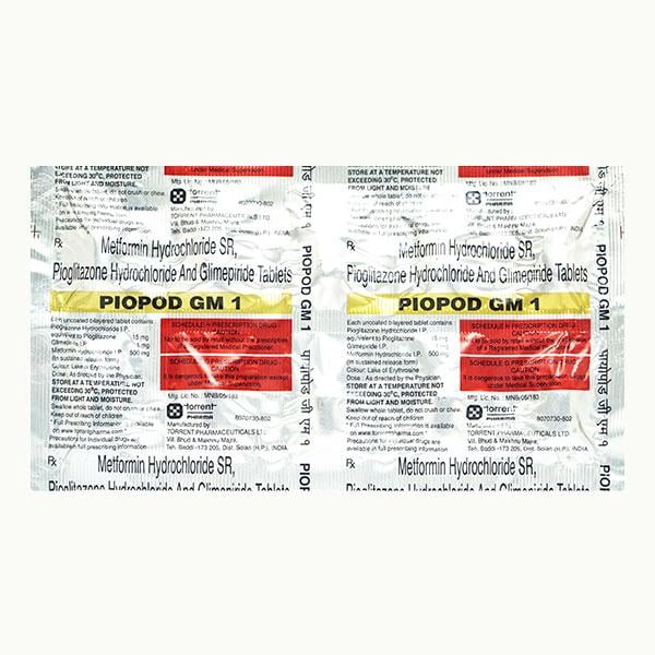 Piopod Gm1 Tablet 10'S
