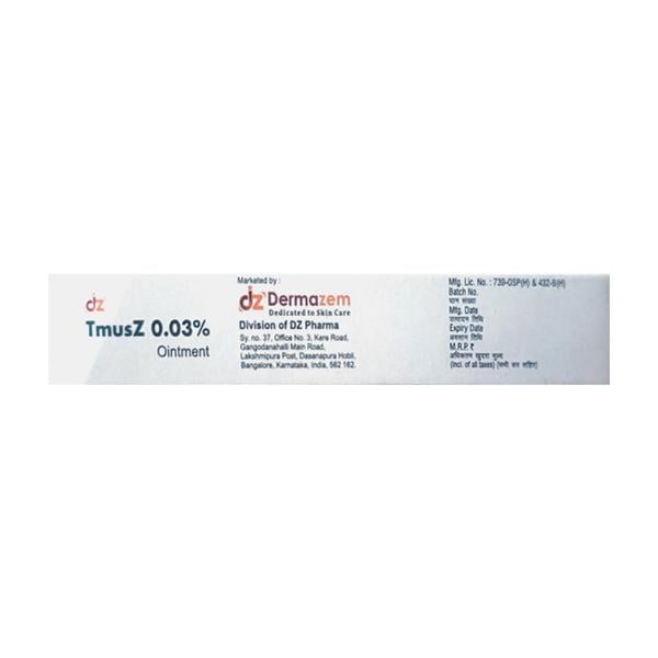 TMUSZ 0.03% Ointment 10g