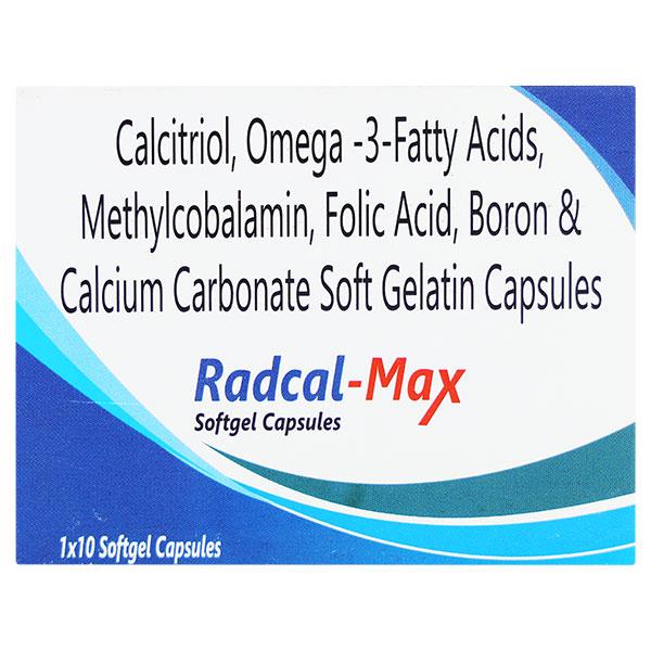 RADCAL MAX Softgel capsule 10's