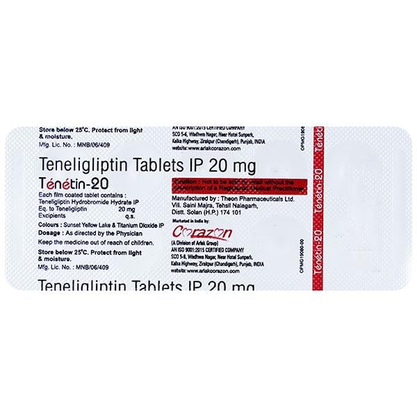 TENETIN 20 Tablet 10's