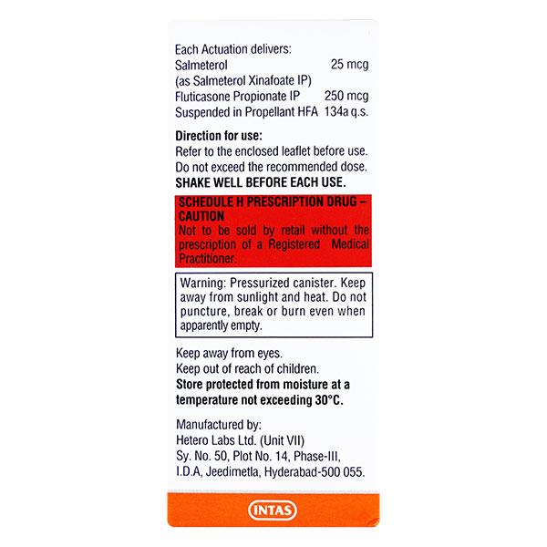 Quikhale SF 250mcg Inhaler 120Md