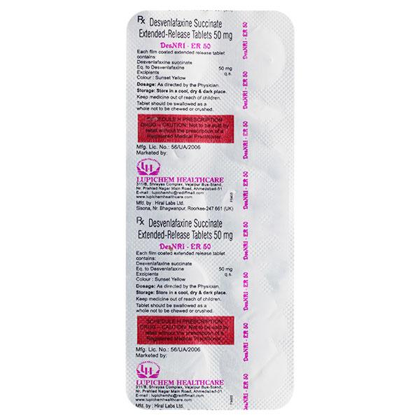DESNRI ER 50 Tablet 10's