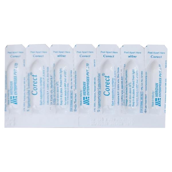 CORECT Suppositories 7's