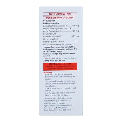 OLOBET K Ophthalmic Solution 5ml