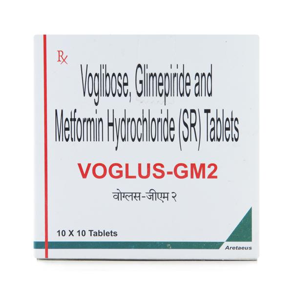 Voglus GM 2mg Tablet 10'S