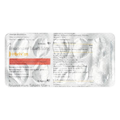 BRIV 50mg Tablet 10's