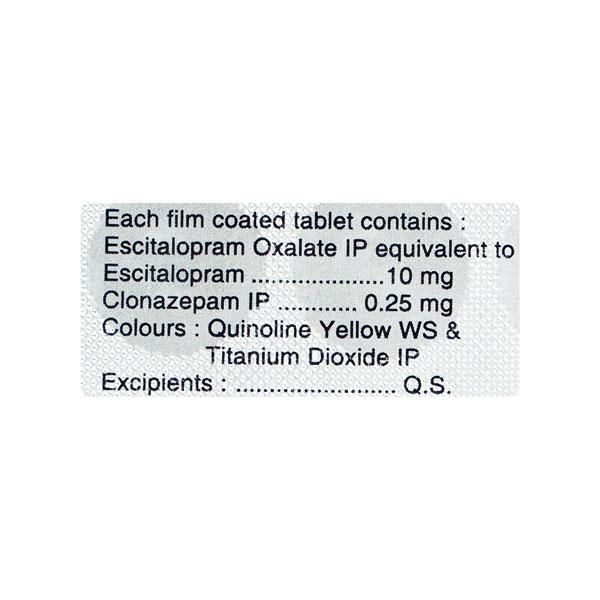 Depran H 0.25/10mg Tablet 15'S