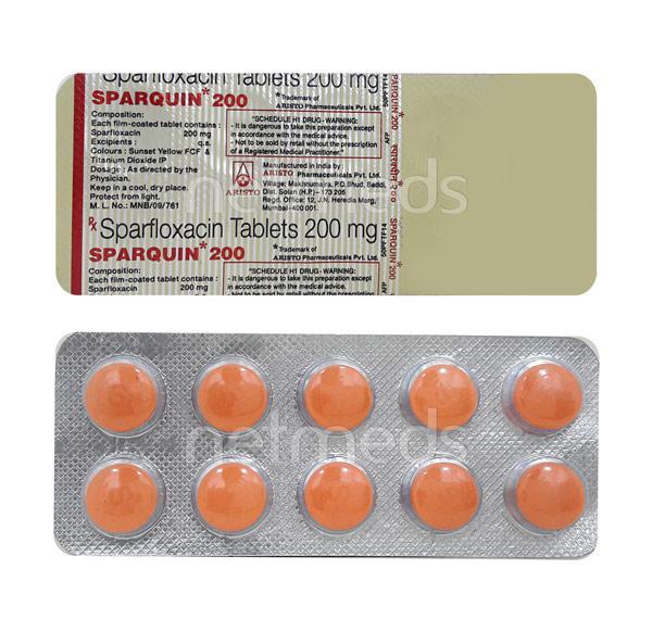 Sparquin 200mg Tablet 10'S