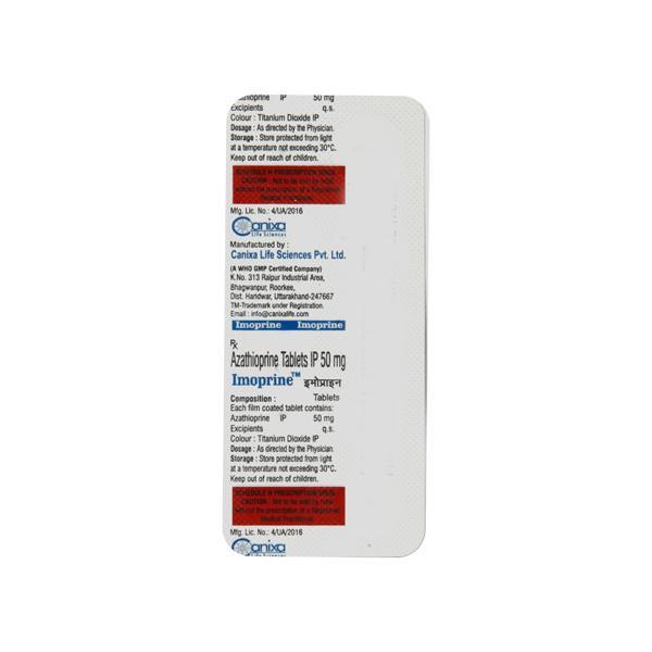 Imoprine 50mg Tablet 10'S