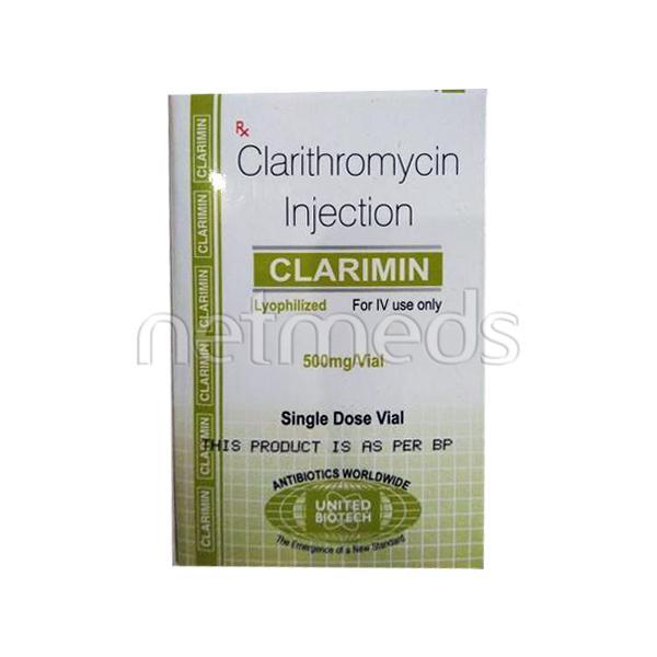Clarimin 500mg Injection 1'S