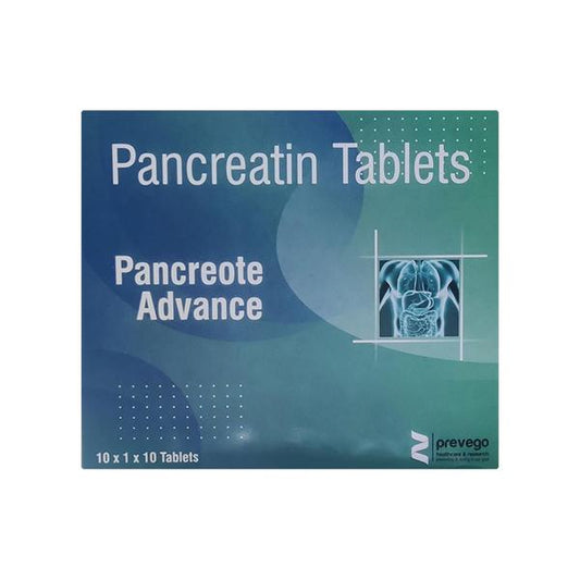 PANCREOTE ADVANCE Tablet 10's