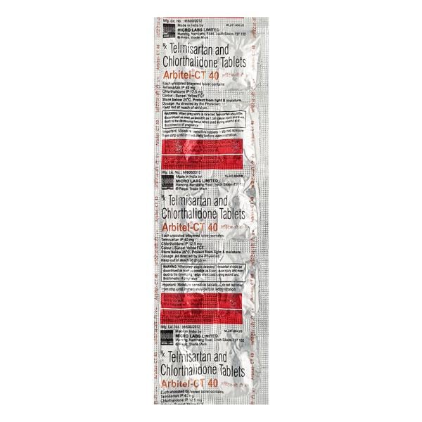 Arbitel CT 40mg Tablet 10'S