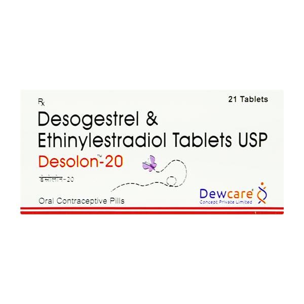 DESOLON 20 Tablet 21's