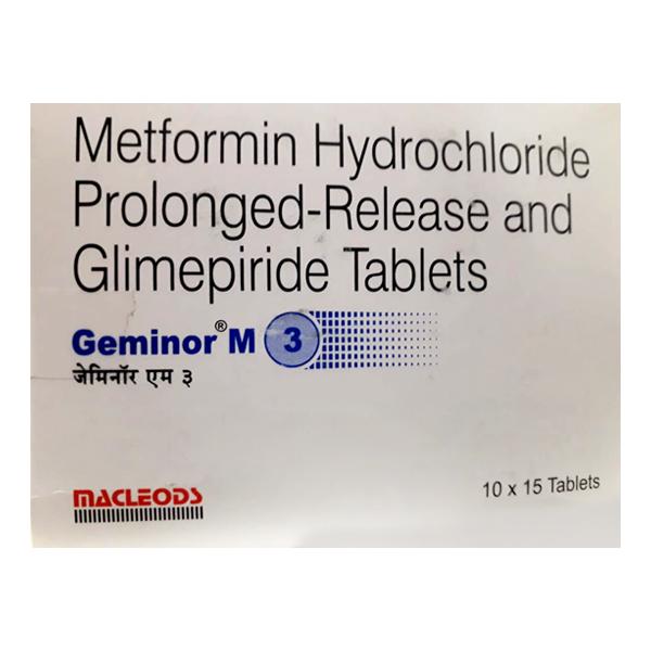 GEMINOR M 3 Tablet 15's
