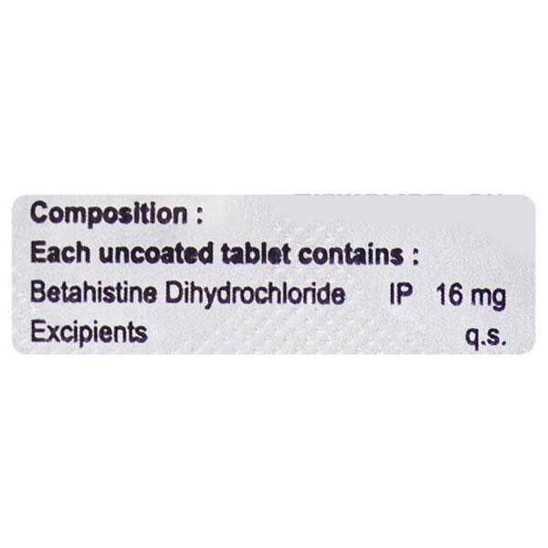 Biohistin 16mg Tablet 10'S
