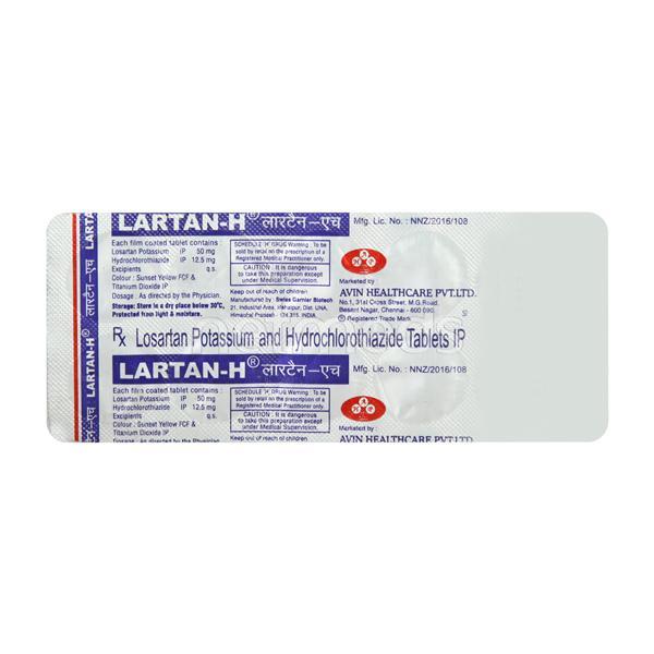 Lartan H Tablet 10'S