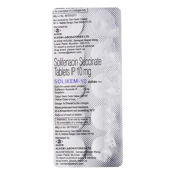 Solikem 10mg Tablet 10'S