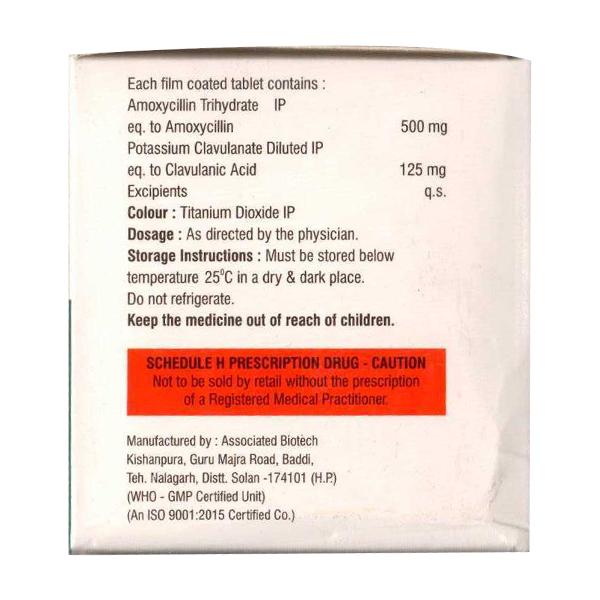 TMX CLAV 625 Tablet 10's