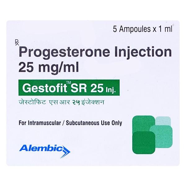 Gestofit SR 25mg Injection 1'S