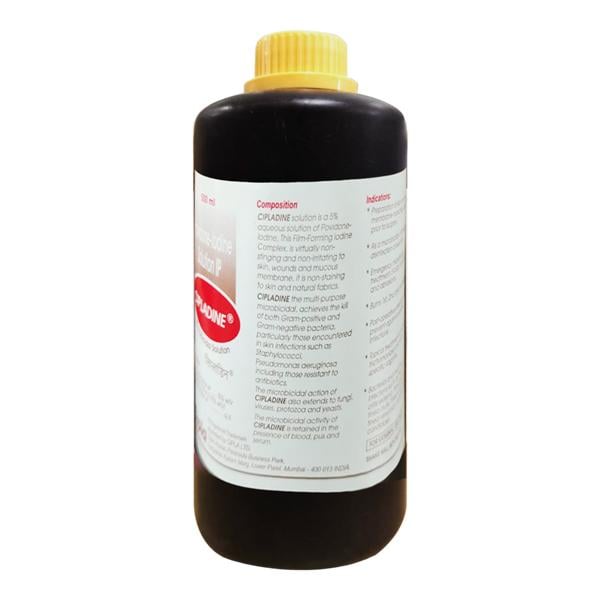 Cipladine 5% Solution 500ml