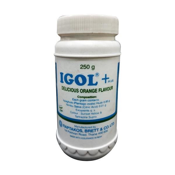 Igol Plus Delicious Orange Lemon Flavour Powder 250gm
